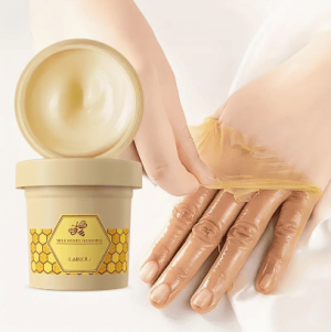 1/2pcs Milk Honey Hand Wax, Peeling Hand Mask, Nourishing And Revitalize Your Hands, Hand Care Products